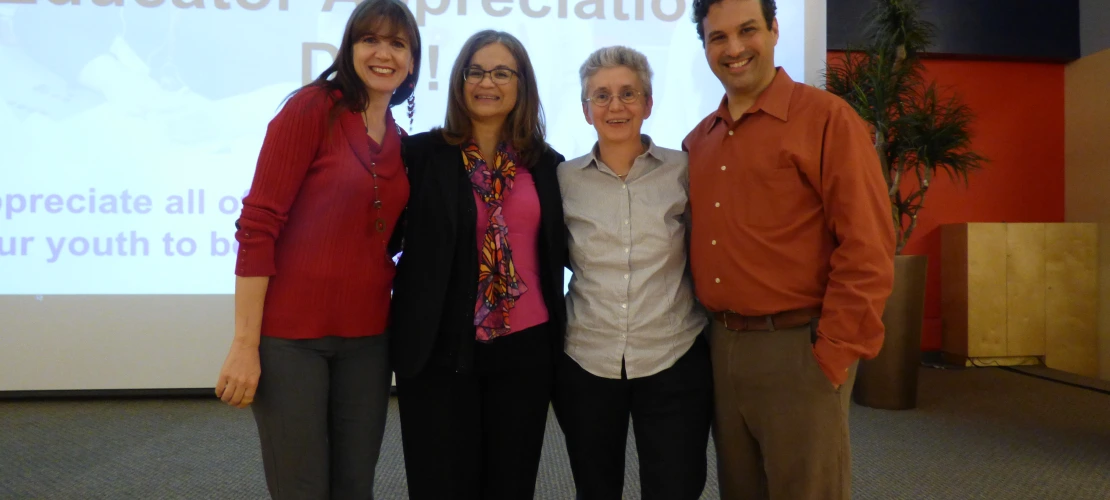 MEAD 2018 Keynote Speaker Sandra Crespo with CRR Staff