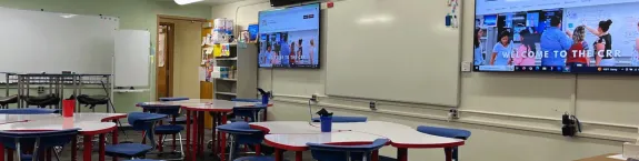Wide image of the CRR classroom