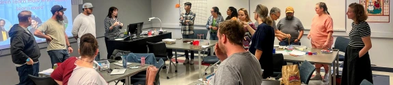 IMPACTS-HS photo of classroom discussion