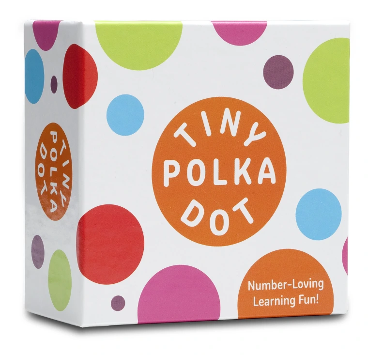 tiny polka dot game box